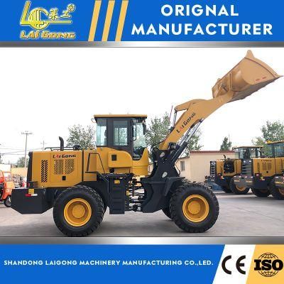 Lgcm Laigong New Design 3 Ton Small Mini Compact Front End Wheel Loader with Euro 5 Engine