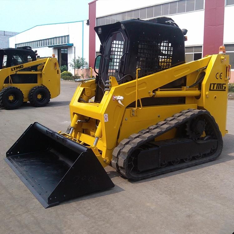 Ltmg Crawler Type 1500kg Small Skid Steer Loader with CE Cheap Price