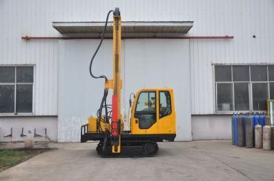 Road Construction Guardrail Post Driver for Sale Can Screwing Pilling Pulling Pile
