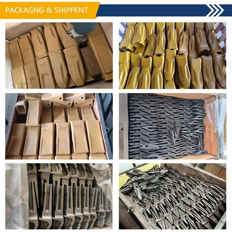 Construction Machinery Fork Loader Spare Part Casting Steel Bucket Tooth 423-70-13154