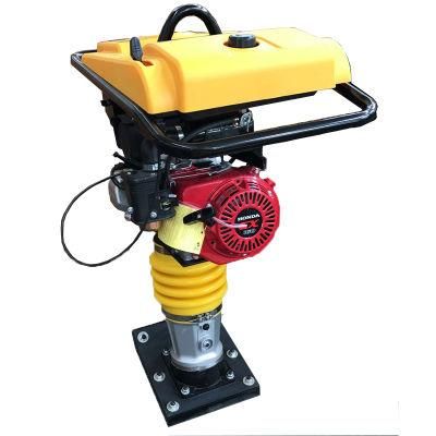 72kg Gasoline Vibrating Tamping Rammer with Honda Gxr120 Wholesale