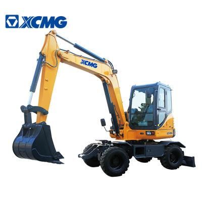 Chinese XCMG Xe60wa 6 Ton Hydraulic Wheel Excavator for Sale