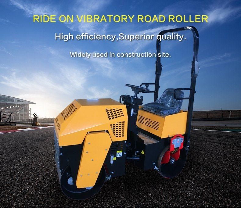 Vibratory Roller Price 1 Ton Asphalt Compactor Vibratory Mini Road Roller