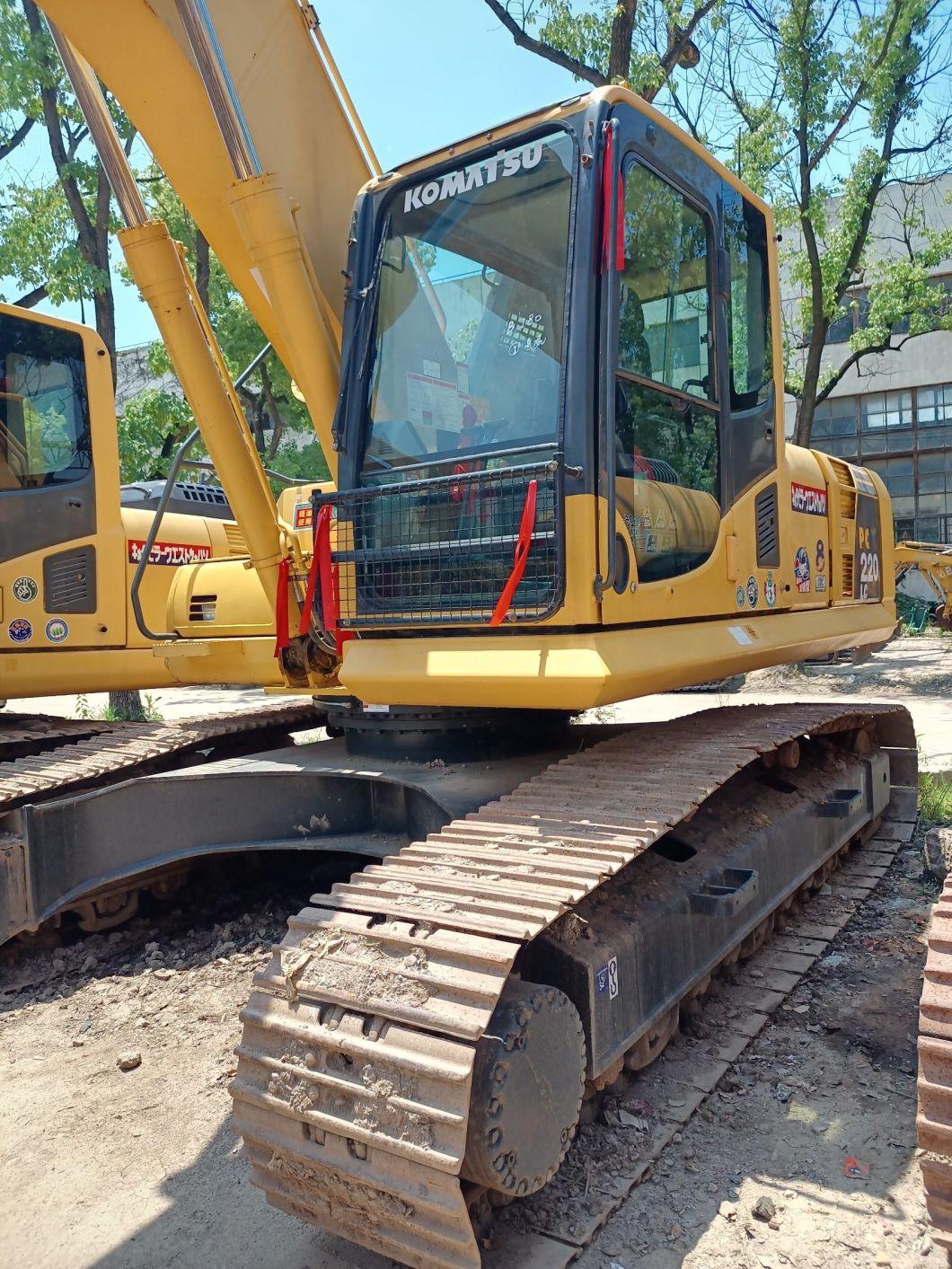 Used Komatsuu PC220LC 22tons Track Tractor for Sale Max Philippines Colombia Canada India Unique Africa Power Excavators