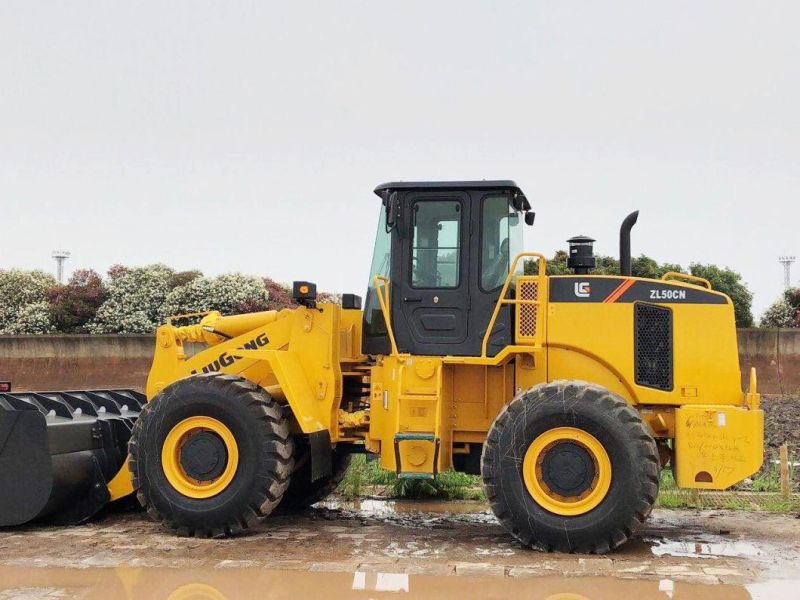 Liugong Hot Sale Zl50cn Small 5ton Front Wheel Loader with 3m3 Bucket