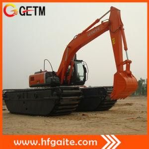 Amphibious Excavator for Atmospheric Corrosion and Salt Water Resistant