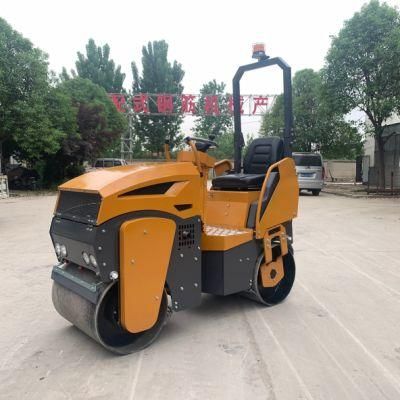 Factory Price 1 Ton 1.5 Ton 2 Ton Vibratory Roller Compactor for Road Paving