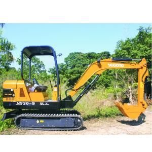 2.8t Crawler Compact Hydraulic Excavators with Rubber Track