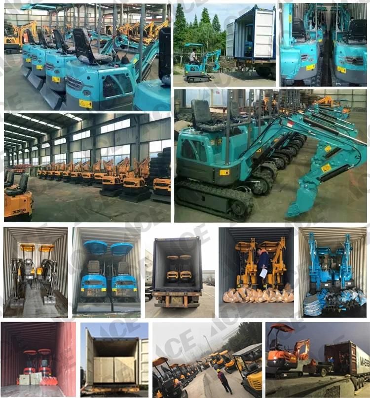 1.0 Ton Diesel Engine Mini Excavator
