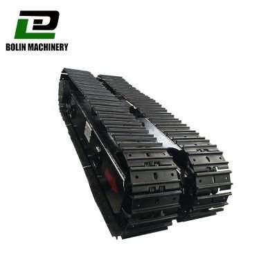 OEM Crawler Tracks Steel Track Undercarriage for Drilling Chassis 3ton-40ton