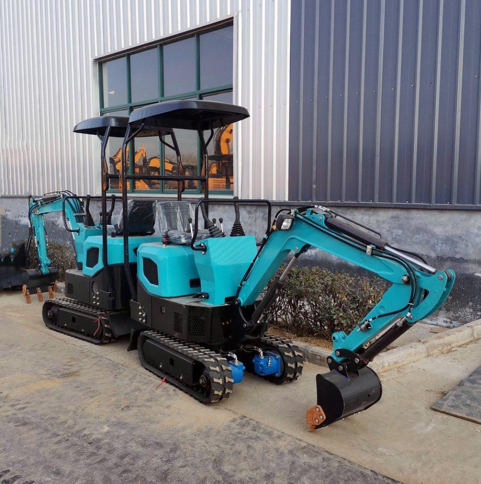 China Factory Mini Excavator 1 Ton 2 Ton Small Digger for Sale