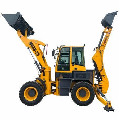 Multifunctional Backhoe Chinese Factory Heavy 4X4 Compact Backhoe Loader Price