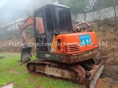 Used Doosan Dh55 Mini Excavator in Stock for Sale Great Condition