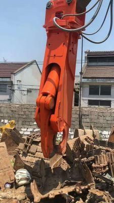 Zx230 Zx330 Excavator Hydraulic Shear Cutter Demolition Cocrete Shear