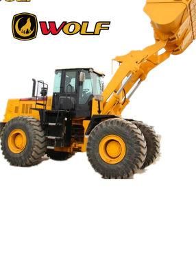 Zl68 Articulated Wheel Loader with Front Dumper for Construction