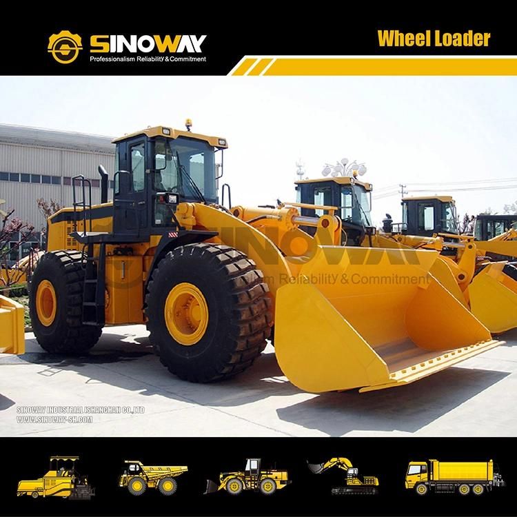 8 Ton Wheel Loader Mine Shovel Wheel Loader with Zf Transmission