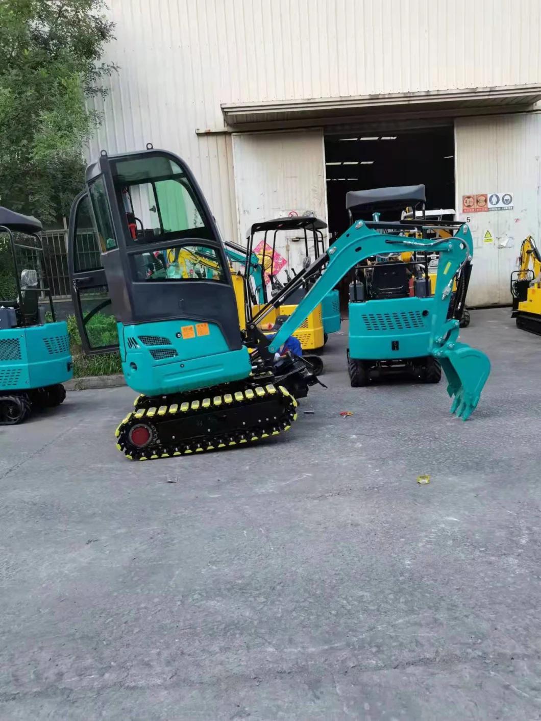 The Factory Produces Multi-Functional Crawler Mini-Excavators
