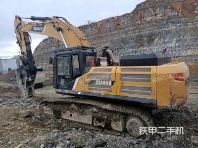 Used Mini Medium Backhoe Excavator Sany Sy485h Construction Machine Second-Hand