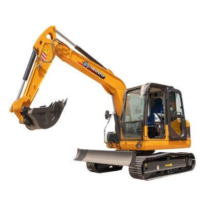 Rhinocerso Xn80-E with Ce ISO Certificate Crawler Excavtor