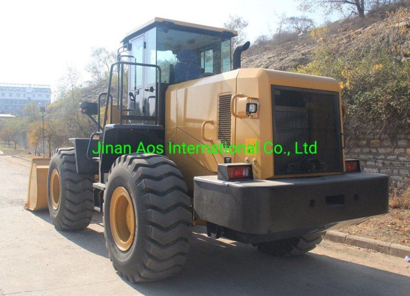 2022 New Design 5ton 4wheel Backhoe Loader for Contruction Work