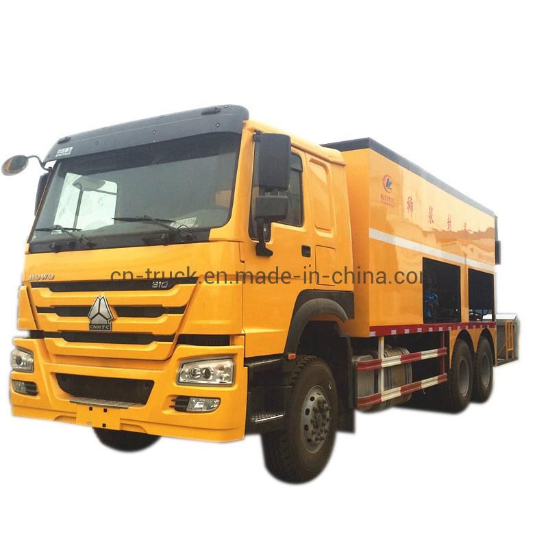 China New Heavy Duty Road Construction Vehicle Slurry Seal Truck