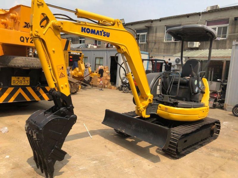 Open Cab 3t Mini Komatsu Crawler Excavator Komatsu PC30mr PC30 Digger