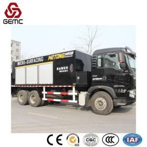 Asphalt Gravel Fiber Chip Sealing Truck for Pavement Road