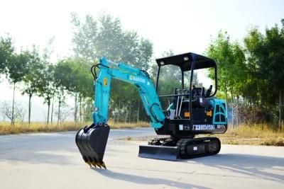 Shanding 1.6ton Excavator with Cabin Hot Sale in Europe