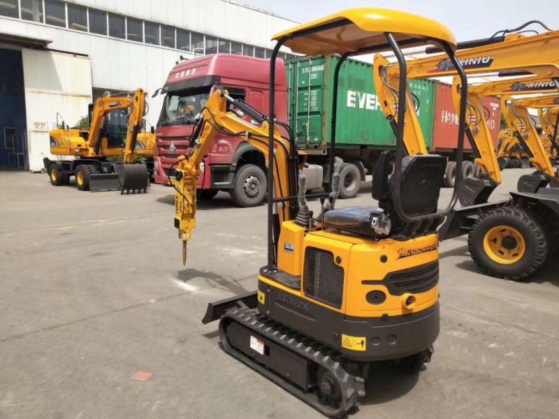Rhinoceros 1.6ton Mini Excavator Xn16 for Sale
