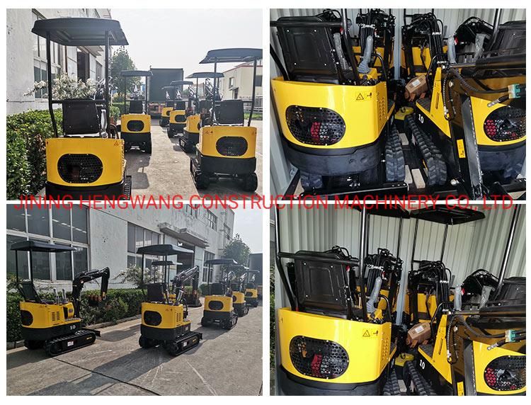 Hw18s Hydraulic Diesel 1.8t Small Excavator