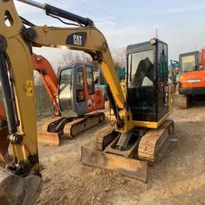 Caterpillar 6 ton internal combustion drive towable backhoe crawler excavator used CAT306E