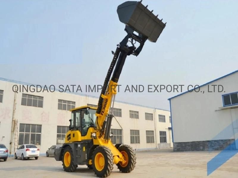 China EPA4 Euro5 Multifunction Front Boom Telescopic Wheel Loader Price