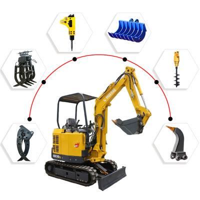 Earth-Moving 3 Ton Mini Excavator Digger