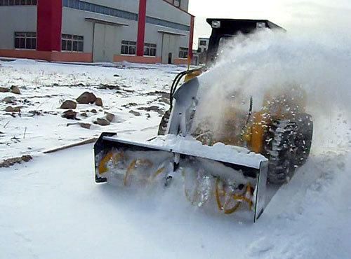 Chinese Ts100 Used Skid Steer Tracked Loader with Attachments