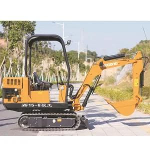 1.5ton Mini Crawler Excavator/Compact Excavator Rubber Tracks for Sale