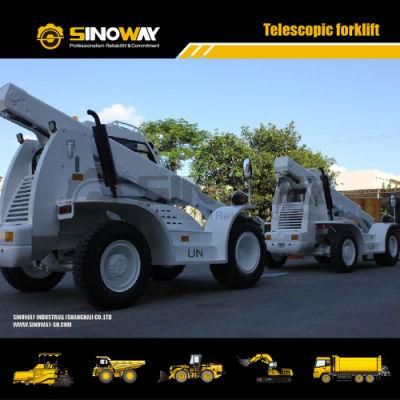 Sinoway Telehandler Loader 3ton Small Telescopic Handler Forklift Price