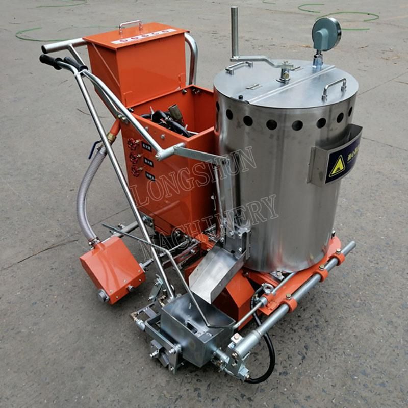 Self Propelled Hot Melt Thermoplastic Road Marking Paint Machine