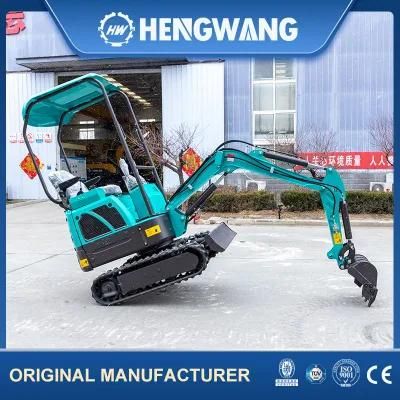 Crawler 0.03 M3 Bucket Capacity Household 1.5 Ton Mini Excavator Use for Europe Farm
