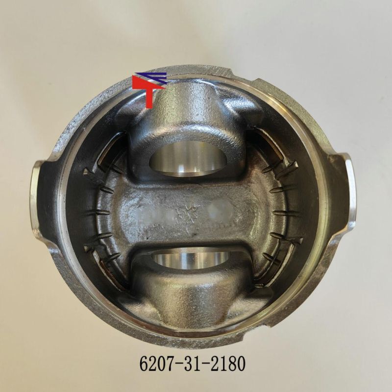 High Quality Diesel Engine Mechanical Parts Piston 6207-31-2180 for Excavator Parts PC200-5 Engine Parts S6d95L Generator Set
