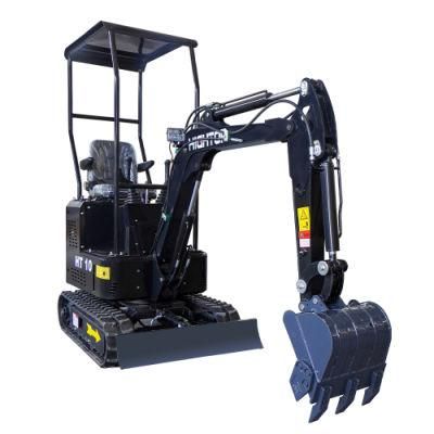 1t Kubota Engine Hydraulic Multifunction Crawler Mini Excavator