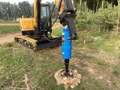 New Design Hydraulic Stump Planer for Cutting Timber Roots
