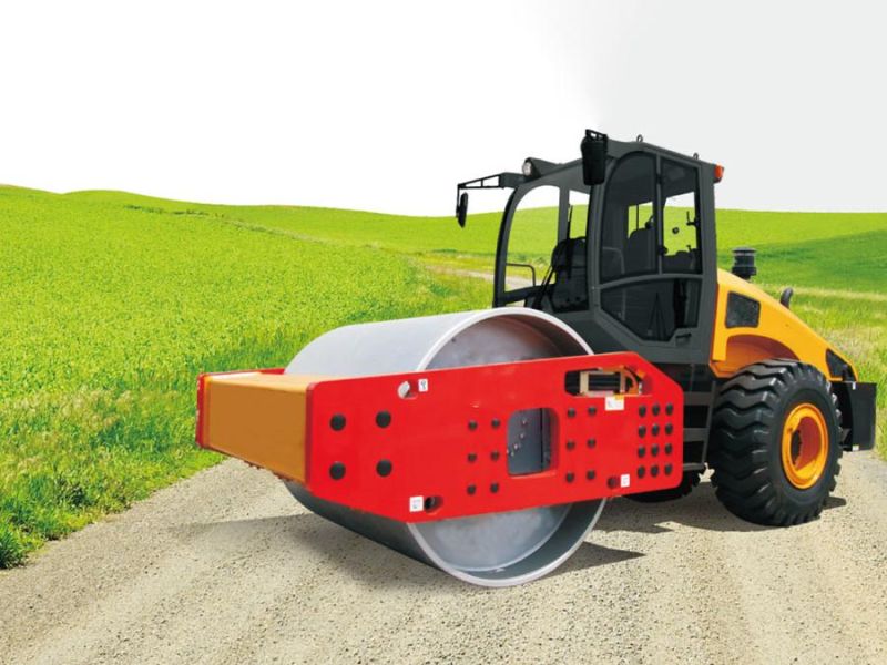 Road Machine 12ton Single Drum Roller SSR120AC-8 for Sale