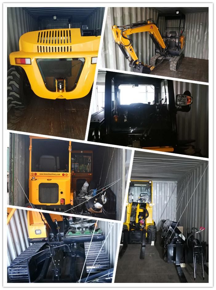 Agriculture Machinery Vineyard Trimmer Hydraulique Wheel Loader