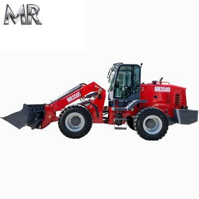 Mountain Raise Wheel Loader Mr3500 Big Telescopic Arm Wheel Loader