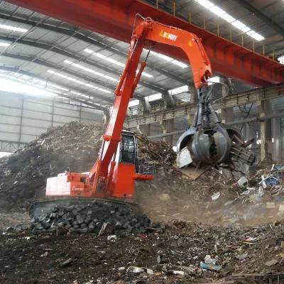 China Wzyd42-8c Bonny 42 Ton Hydraulic Material Handler with Muti-Tine Grab