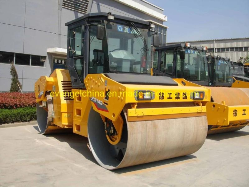 Small 8ton Articulated Double Drum Road Roller Xd83