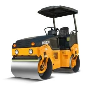 3 Ton Double Drum Vibratory Road Roller for Sale