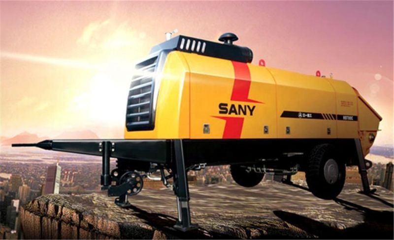 Hbds80 83m3/H Concrete Trailer Pump Price
