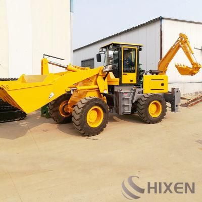 New Brand Construction Machinery 2.5 Ton Backhoe Wheel Loader