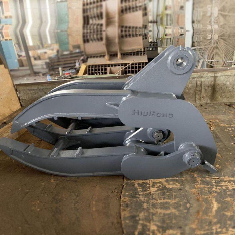 Excavator Hydraulic Gripper for 360 Rotary Rapple Wood Grapple Bucket